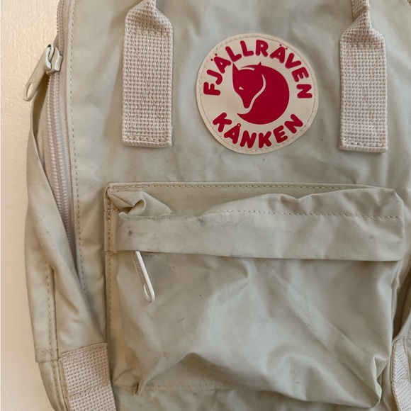 Fjallraven Kanken Beige Backpack - Picture 2 of 4